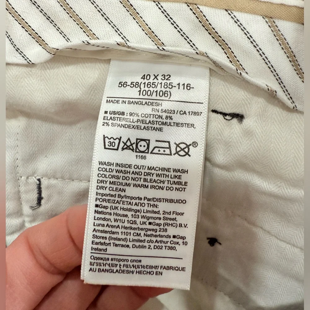 Banana Republic,‎ Aiden Slim Fit Pants, size 40x32 Dark Gray NWOT